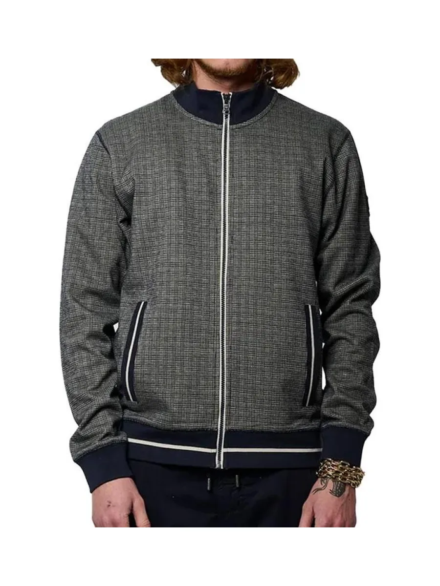 Blouson Marine à Carreaux Homme Kaporal LENZOE25 2