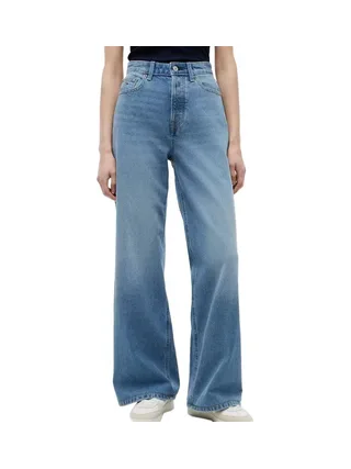 Jean Loose Bleu Femme Tommy Hilfiger Wid 1