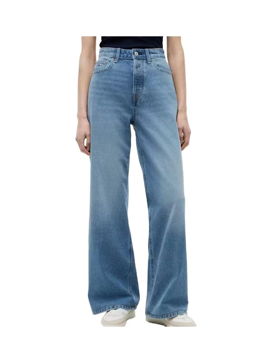 Jean Loose Bleu Femme Tommy Hilfiger Wid 2