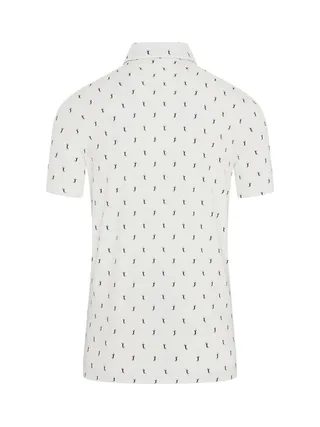 Polo de Golf Blanc Homme Lacoste regular fit protection UV 3