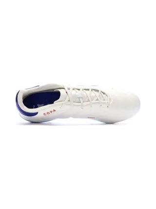 Chaussures de Foot Blanc/Bleu Homme Adidas Copa Pure 2 Elite SG 4
