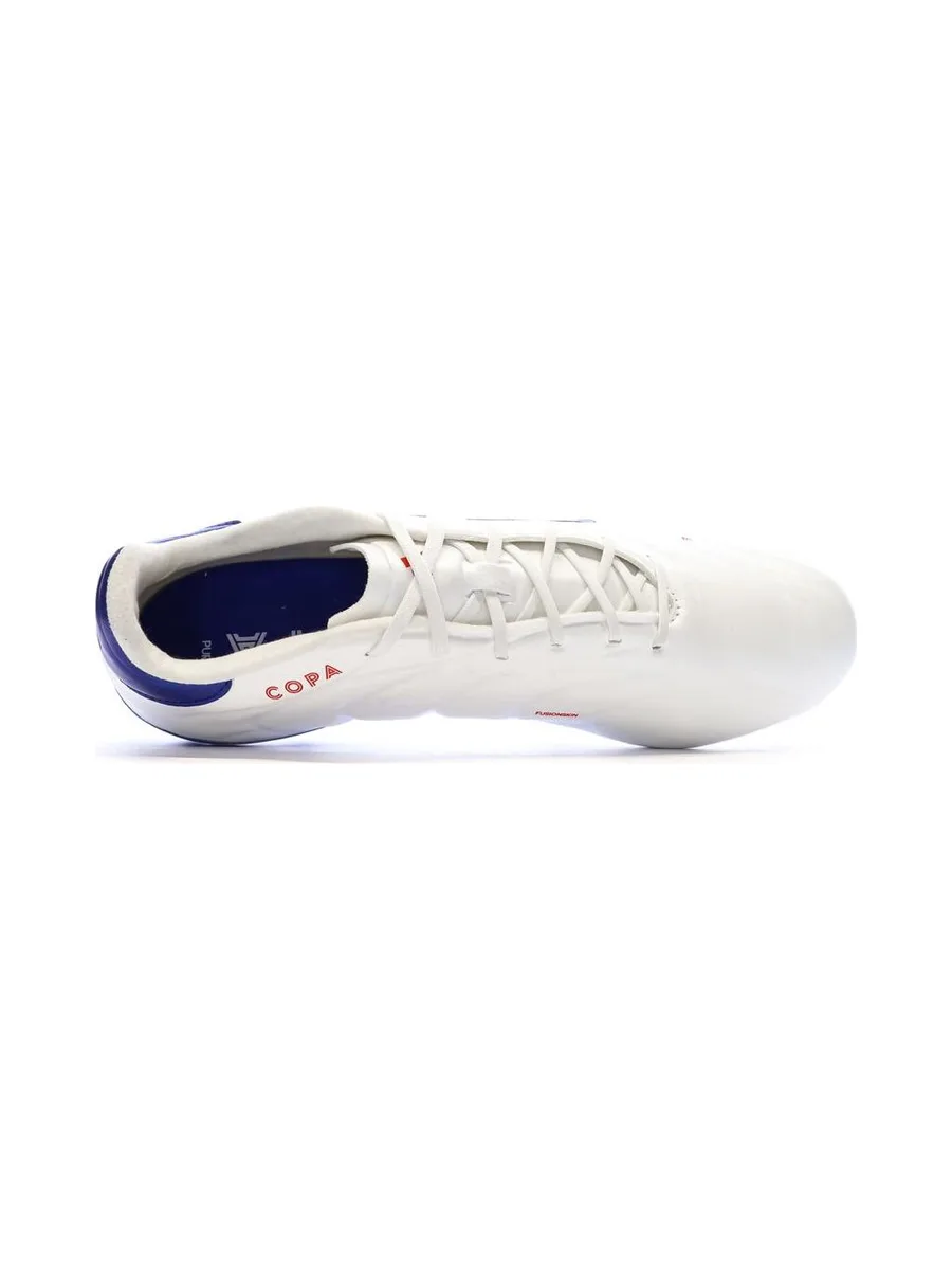Chaussures de Foot Blanc/Bleu Homme Adidas Copa Pure 2 Elite SG 5