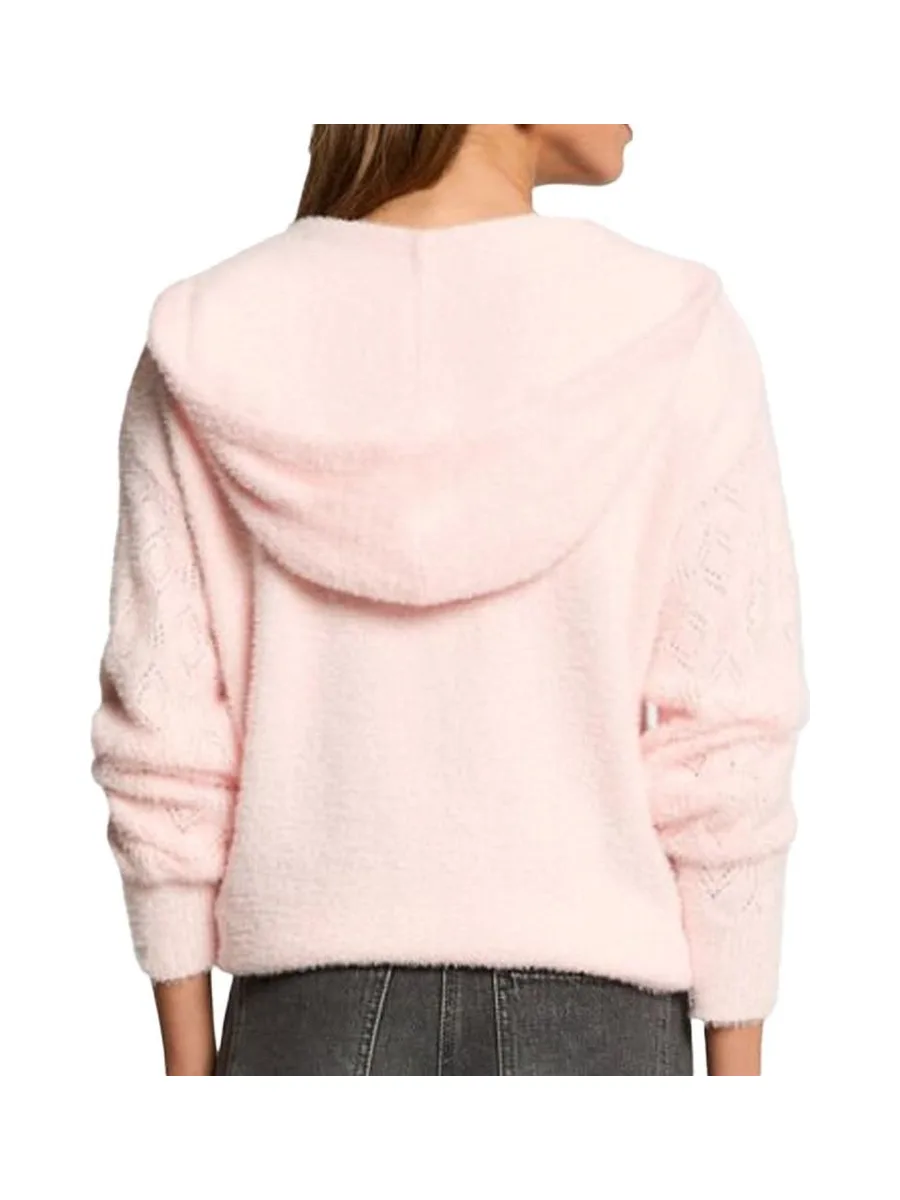 Pull Rose Femme Morgan Duveteuse 3