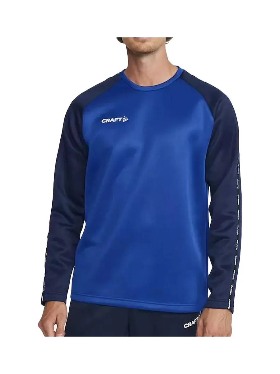 Sweat Bleu Homme Homme Craft Crewneck 2