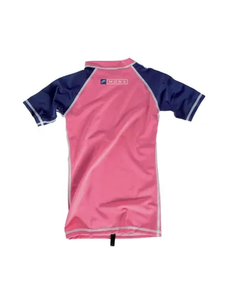 Lycra Rose Fille Ocean Step Rashvest 2