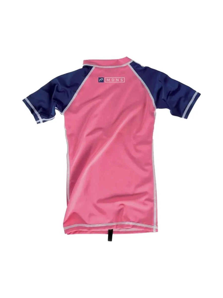 Lycra Rose Fille Ocean Step Rashvest 3
