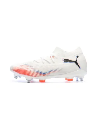 Chaussures de football Blanches/Oranges Homme Puma Future 8 Match 1