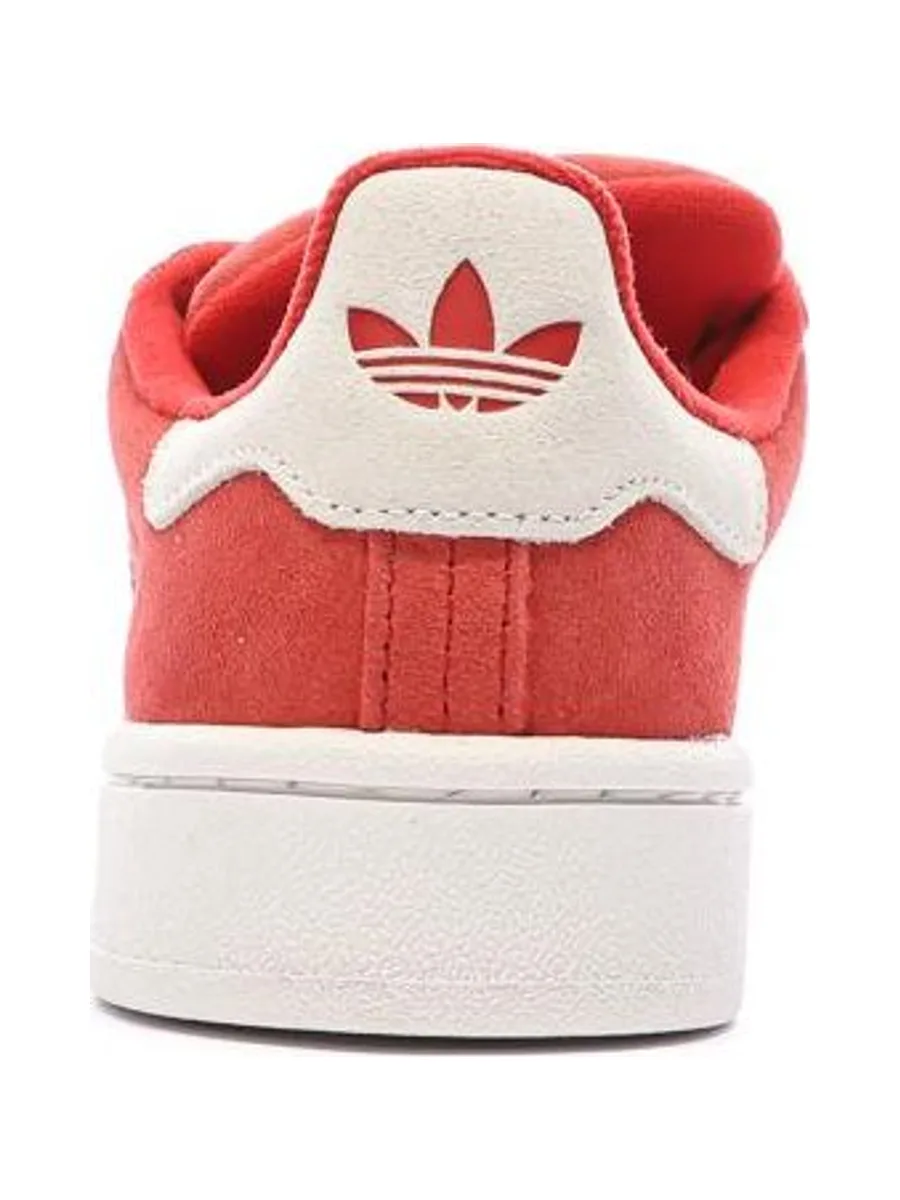 Baskets Rouges Femme Adidas Campus 4