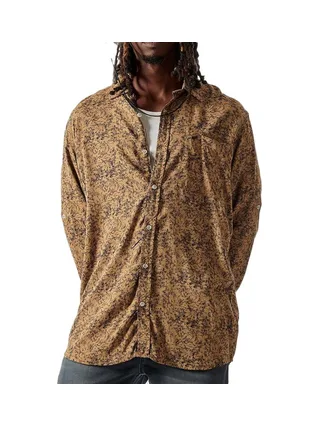 Chemise Camel/Marine Homme Kaporal CEBU 1