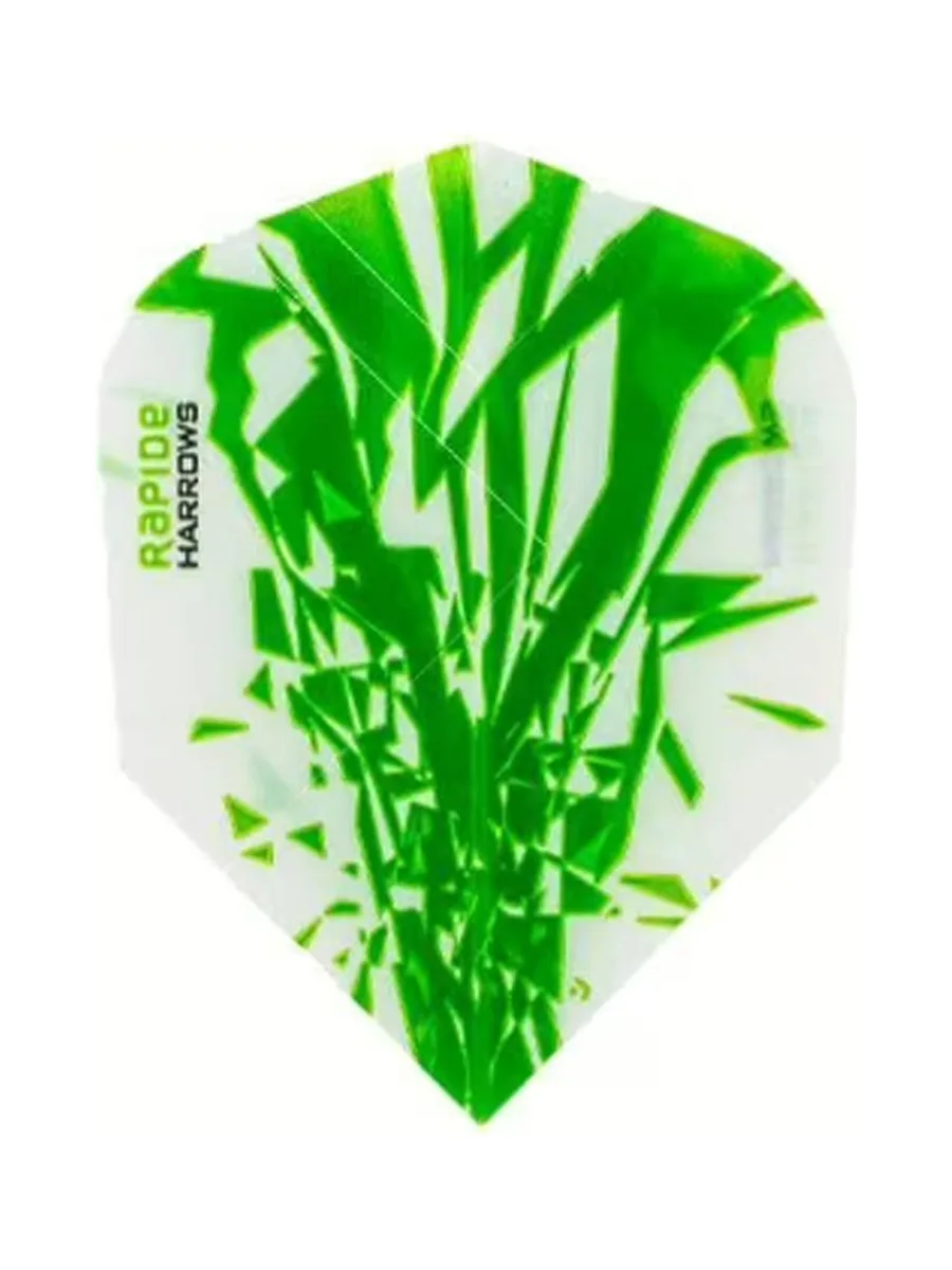 Ailettes Rapide Verte Harrows Dart Flights 2