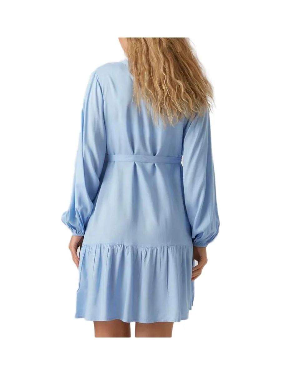Robe de Grossesse Bleu Femme Mamalicious Mercy 3