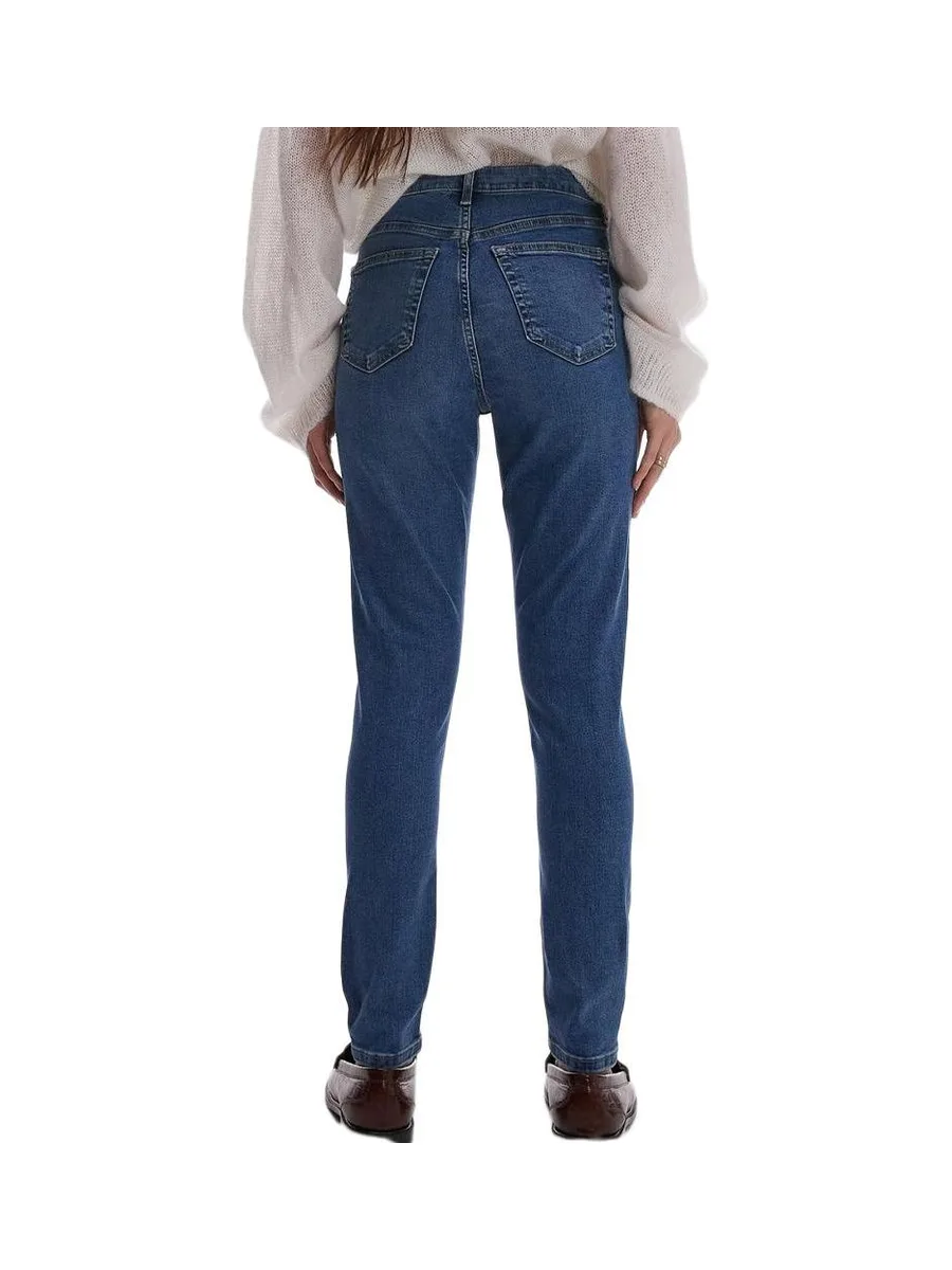 Jean Bleu Femme Topshop Jamie Hr Slim 3
