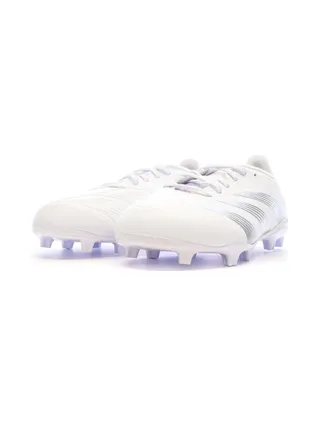 Chaussures de Foot Blanches Junior Adidas Predator League FG 6
