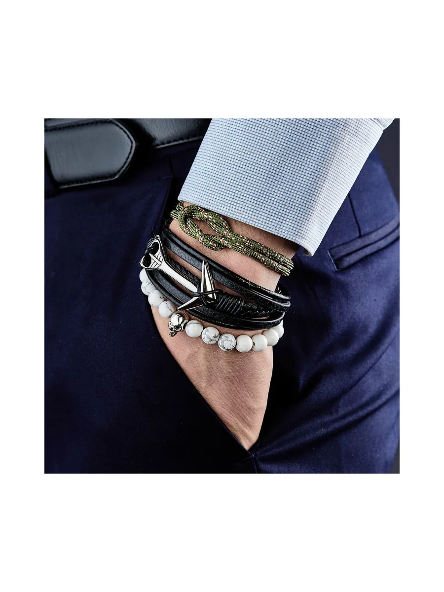Bracelet Concorde kaki 2