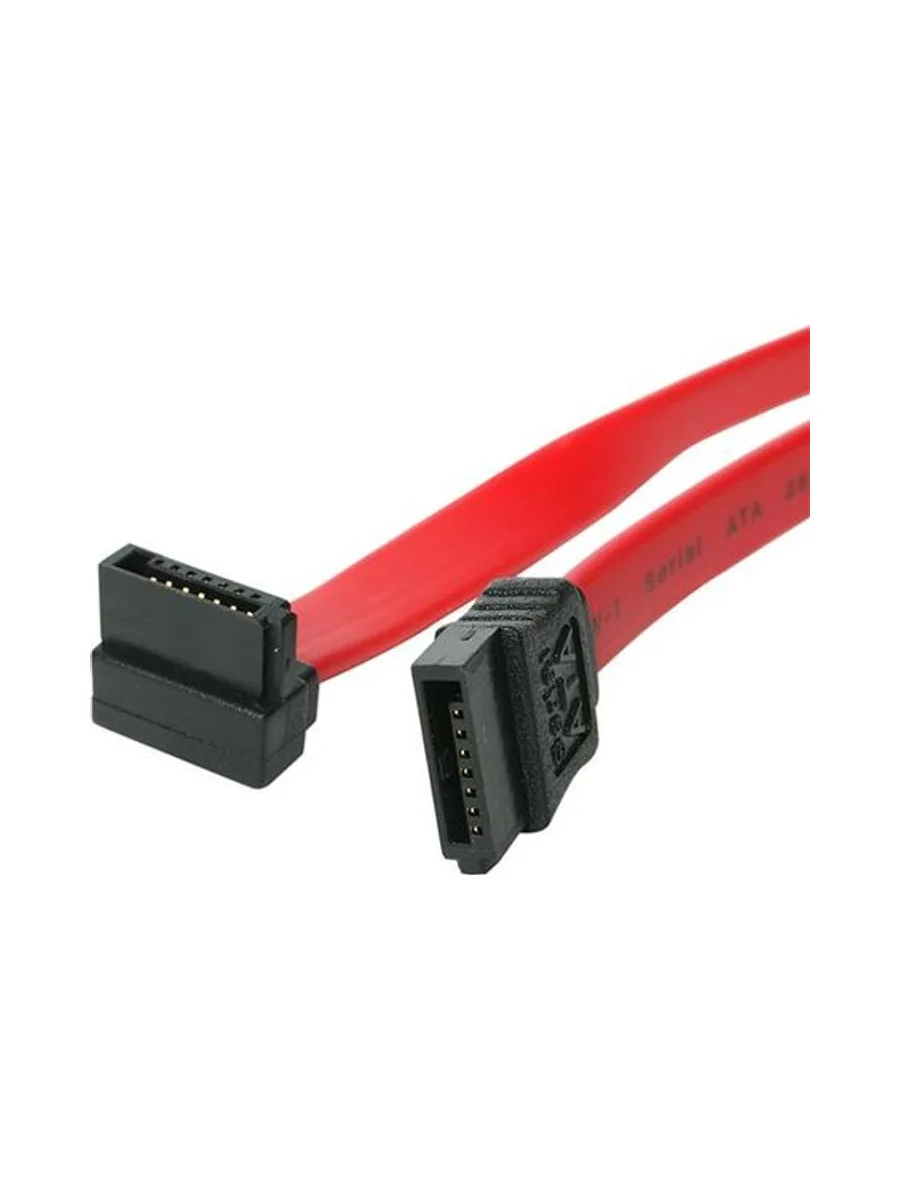 30cm SATA to Right Angle SATA Cable 1