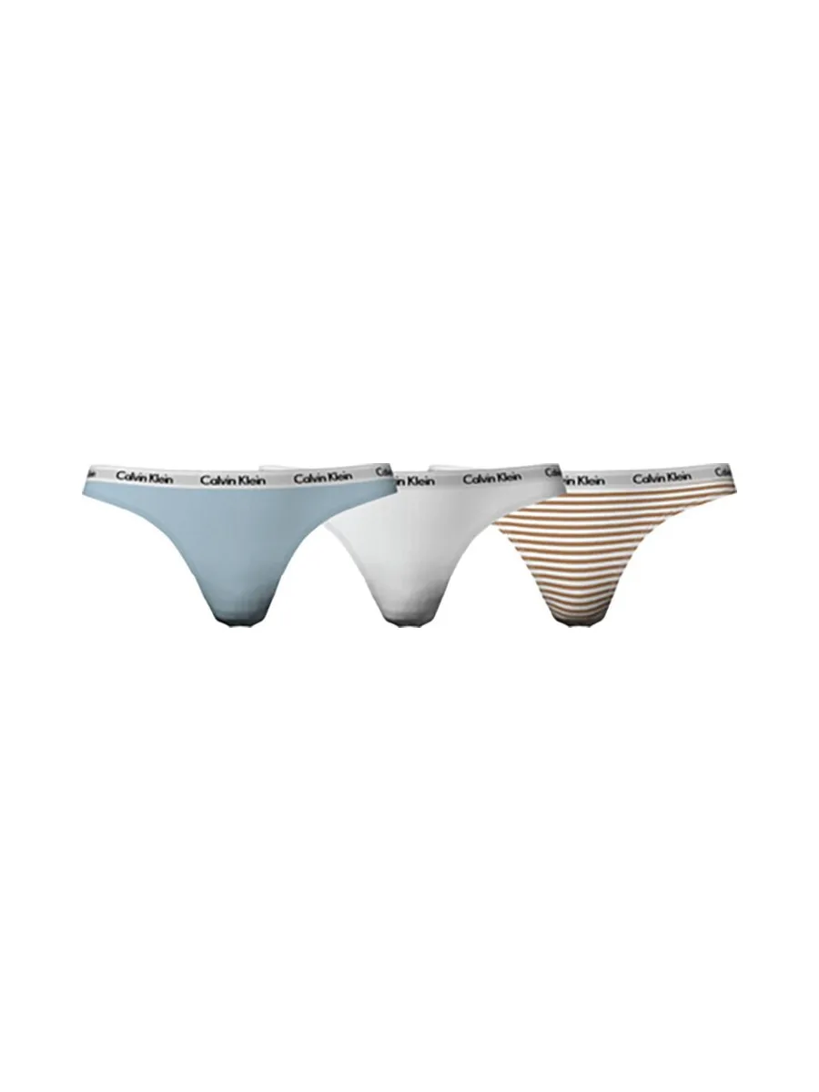 CALVIN KLEIN 000QD3587E - Lot de 3 tongs 2