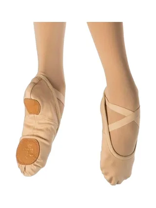 Chaussons de Danse Beige Femme Soft Ballet 1