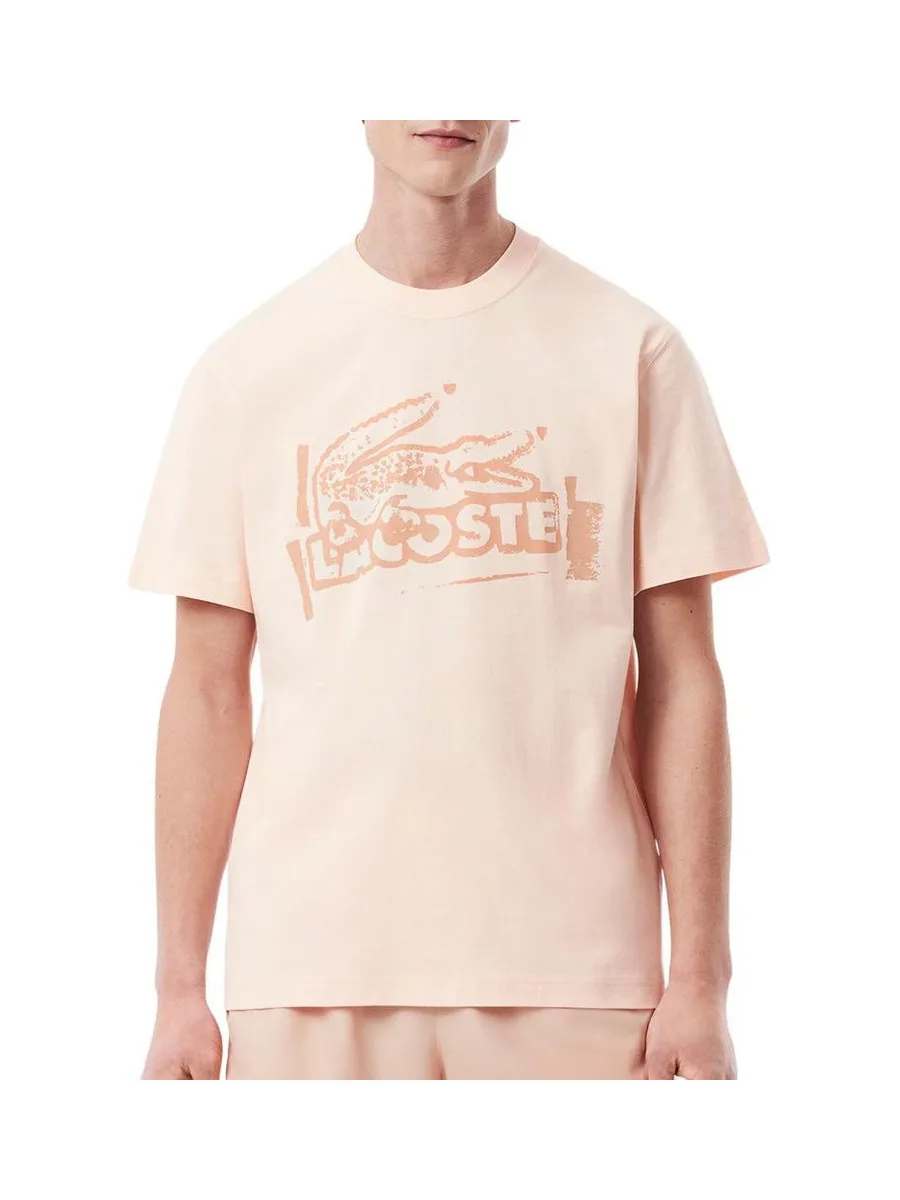 T-shirt Rose Homme Lacoste TH0284 2