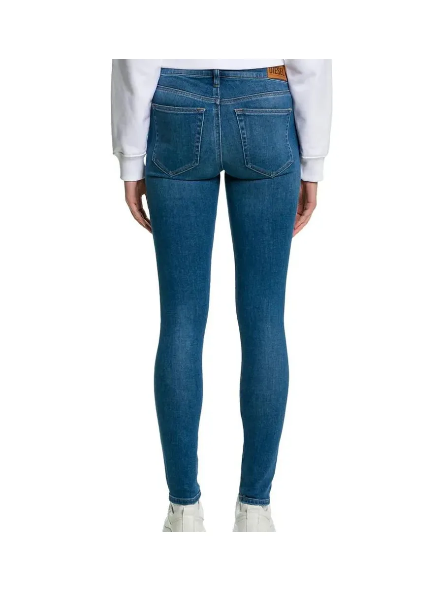 Jean Slim Bleu Femme Diesel Slandy 2