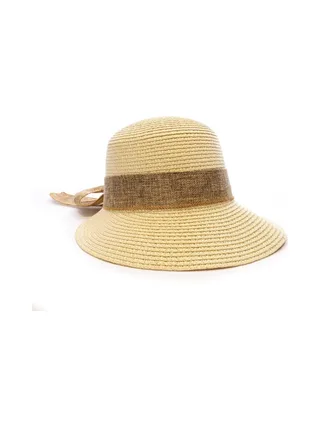 Chapeaux Beige Via Lorenzo Pan Coupe Naturel 2