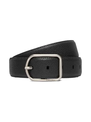 Ceinture Noire Homme Calvin Klein Jeans Round - T 1