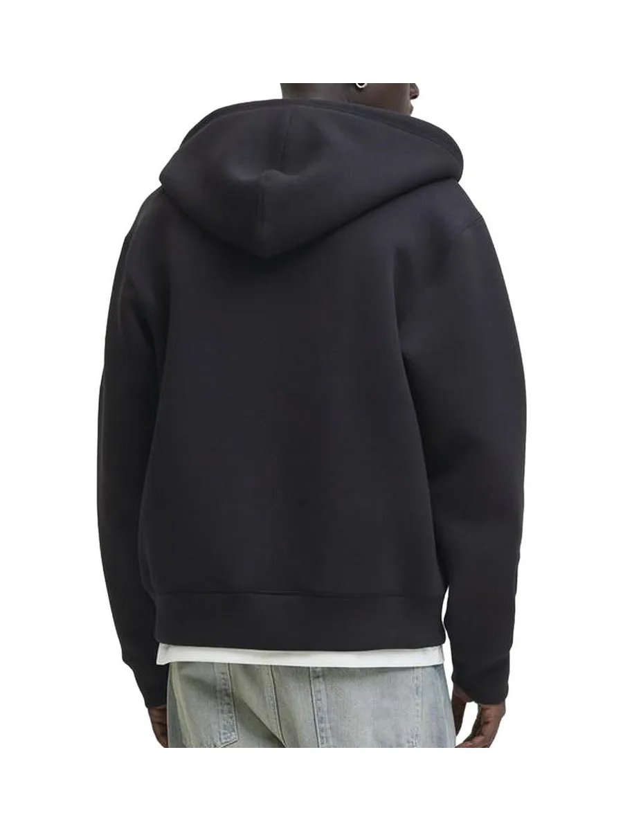 Sweat Zippé Noir Homme Jack & Jones Cover Scuba 3
