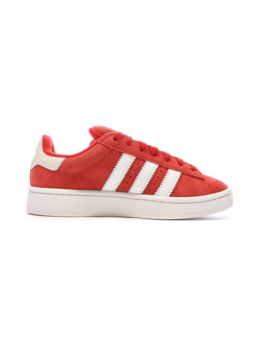 Baskets Rouges Femme Adidas Campus 3