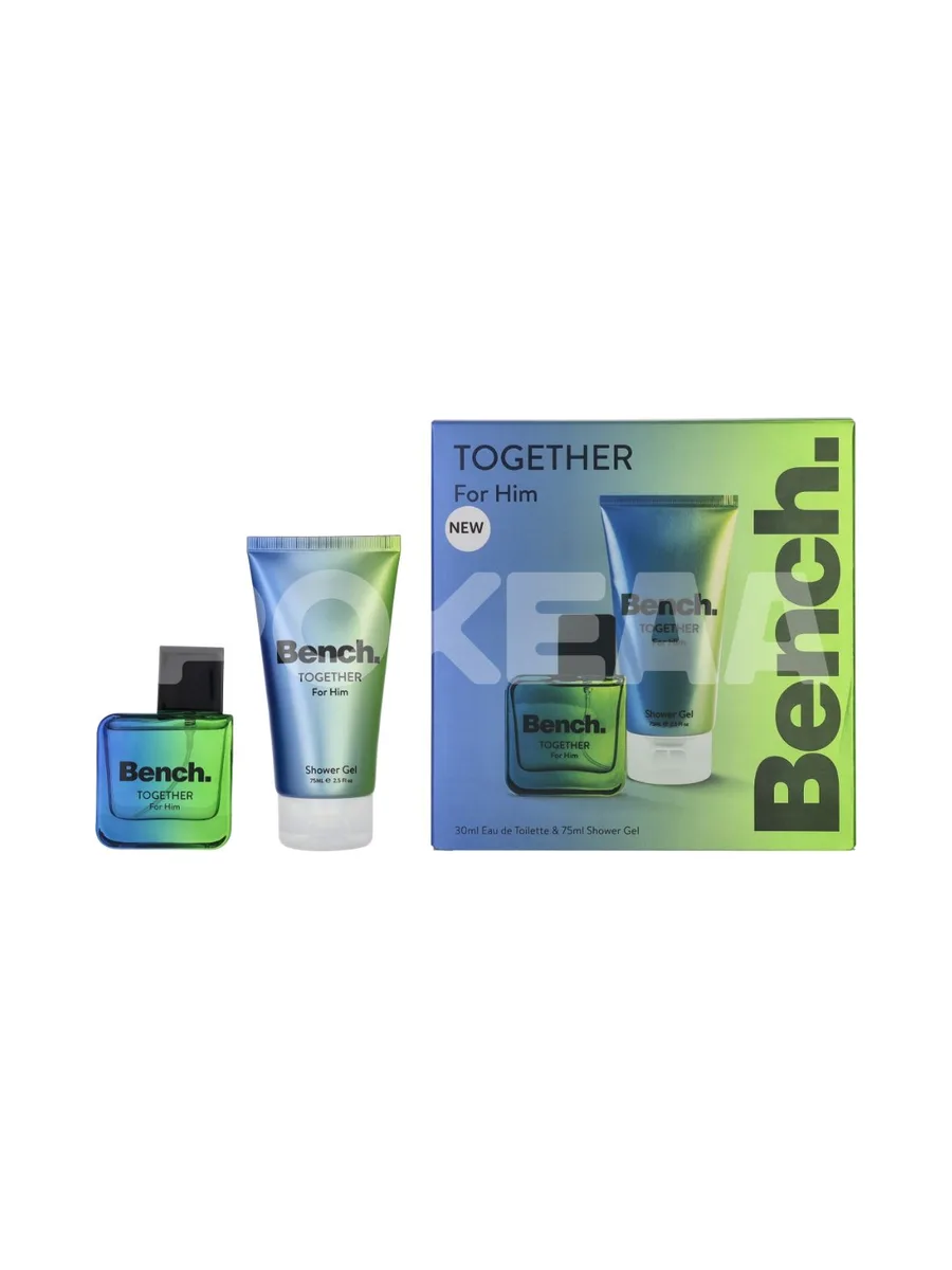 Bench Together For Him Giftset 105ml - Edt Spray 30ml/Shower Gel 75ml 1