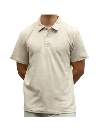 Polo Beige Homme Paname Brothers Eponge 1