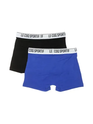 x2 Boxers Bleu/Noir Homme Le Coq Sportif Camuset sport 2