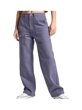 Pantalon Baggy Violet Femme Converse Harbor 1