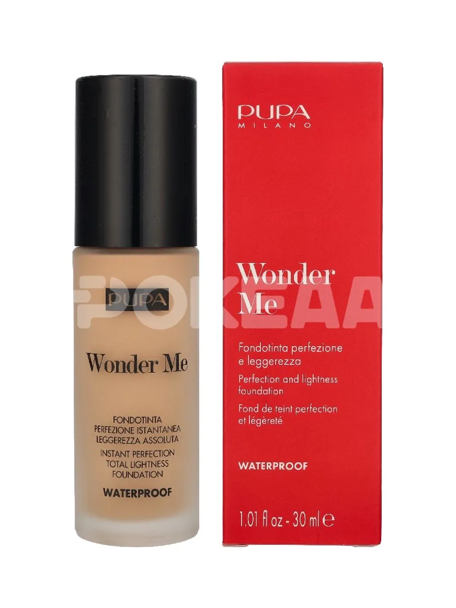 Pupa Wonder Me Waterproof Foundation 30ml - #030 Medium Beige 1