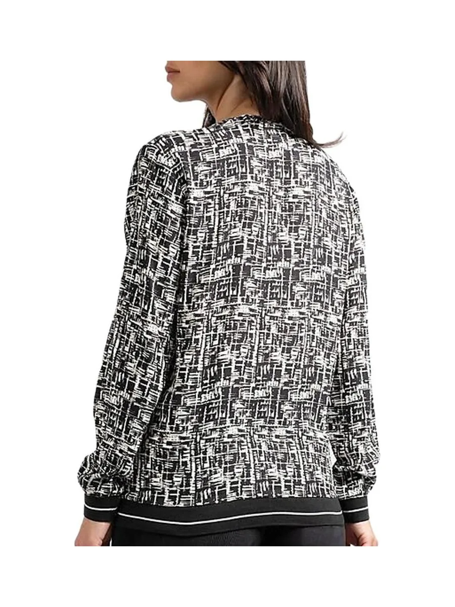 Blouse Noire/Blanche Femme Sun Valley RAFF 3