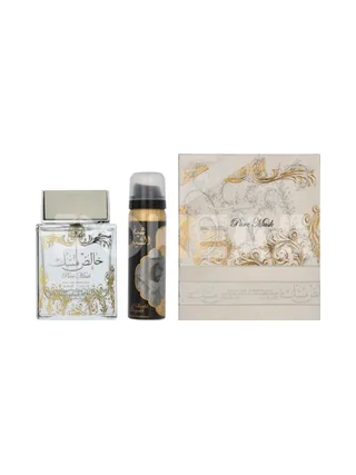 Lattafa Pure Musk Giftset 150ml - Edp Spray 100ml/Deo Spray 50ml 1
