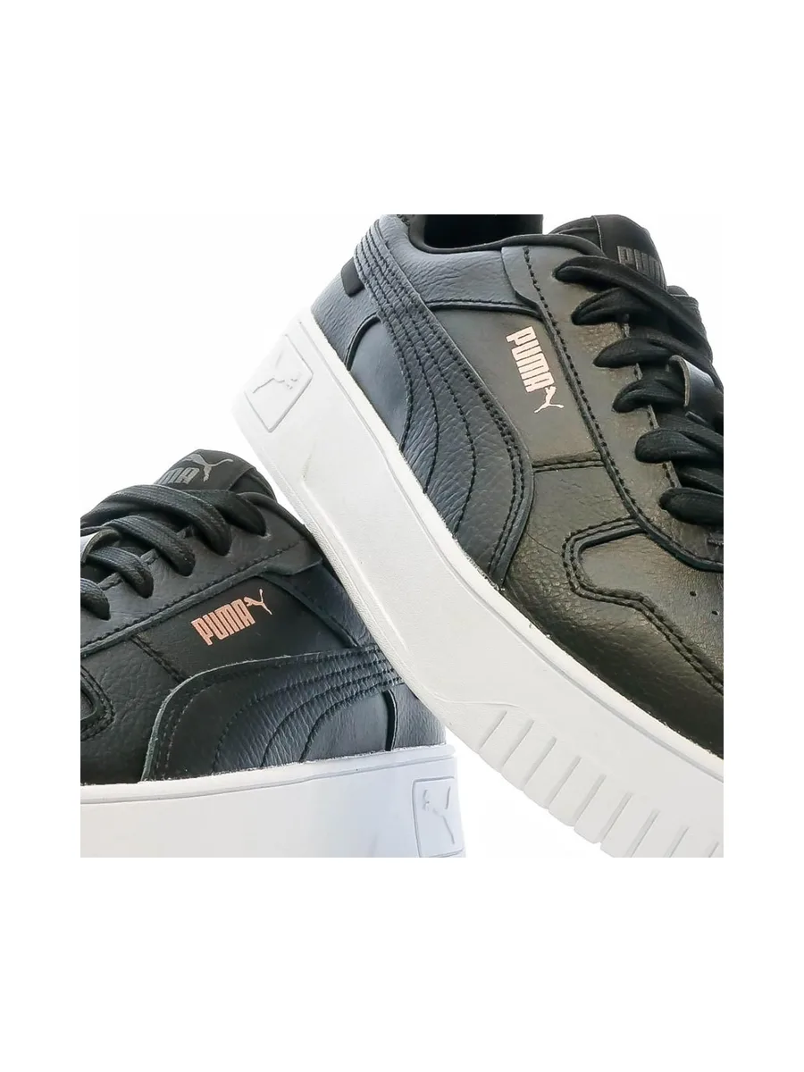 Baskets Noires Femme Puma Carina 8