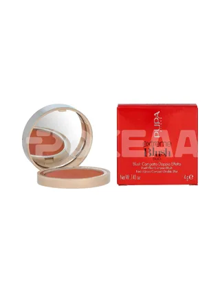 Pupa Extreme Blush Duo Effect Compact Blush 4g - #130 Radiant Peach - Matt Salmon 1