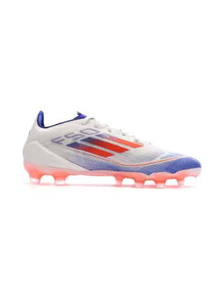 Chaussures de football Blanches/Bleu/Rouges Homme Adidas F50 Pro Mg 2
