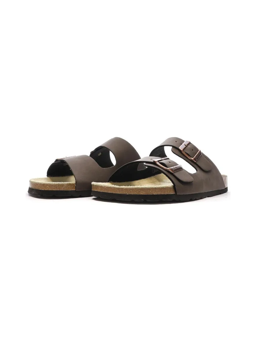 Sandales Marrons Lisses Homme Schott Arthur 5