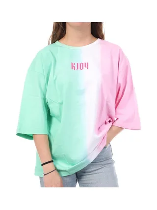 T-shirt Rose/Vert Femme Kaporal Miami 1