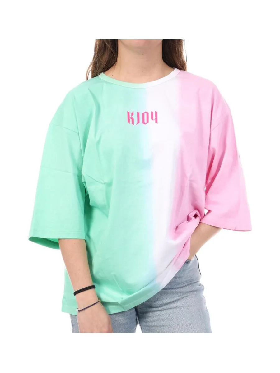 T-shirt Rose/Vert Femme Kaporal Miami 1