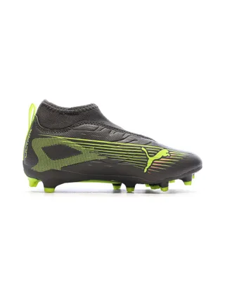 Chaussures de football Grises/Jaunes Garçon Puma Ultra 5 2