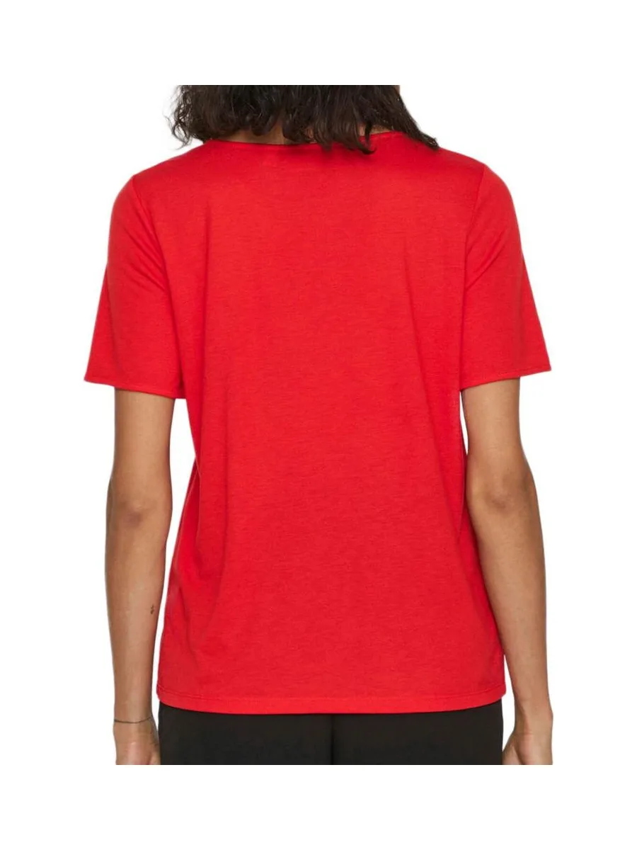 T-shirt Rouge Femme Vila Mooney 2