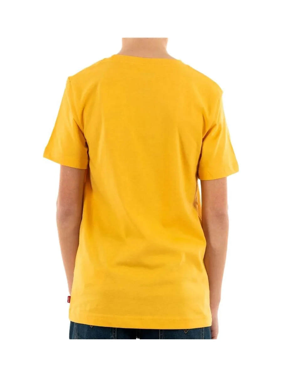 T-shirt Jaune Garçon Levi's 8E8157 2