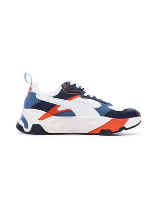 Baskets Blanc/Bleu Garçon Puma Trinity 2