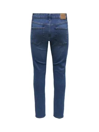 Jean Slim Bleu Foncé Homme Only & Sons Reg 4024 2
