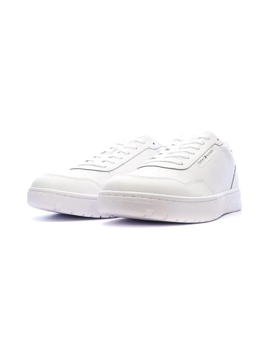 Baskets Blanches Homme Tommy Hilfiger Th Hi Vulc 7