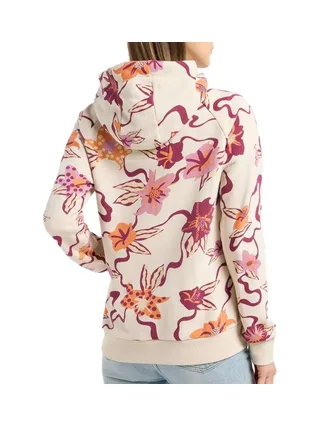 Sweat Zippé Écru/Rose Femme Ragwear Fllawia 3