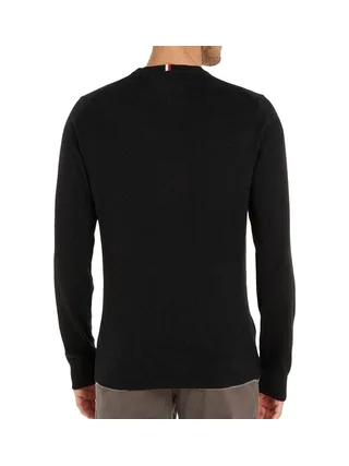 Pull Noir Homme Tommy Hilfiger Pima MW0MW28046 2
