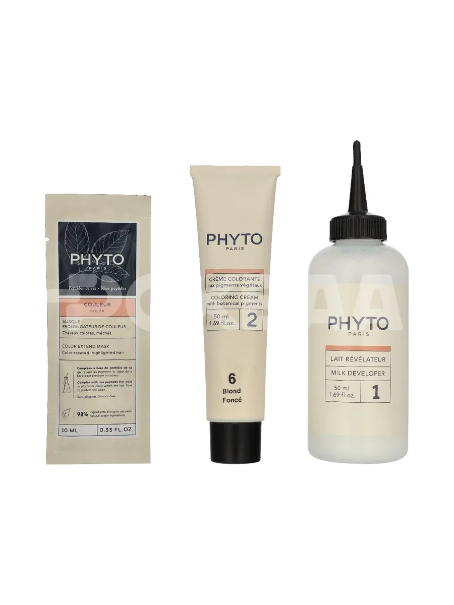 Phyto Phytocolor Permanent Color 110ml - #06 Dark Blond 2