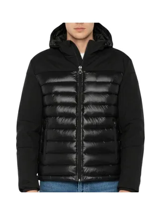 Doudoune Noire Homme Schott 1